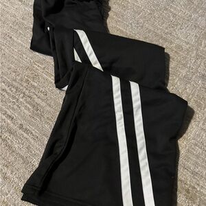 Black and White Striped Bottoms